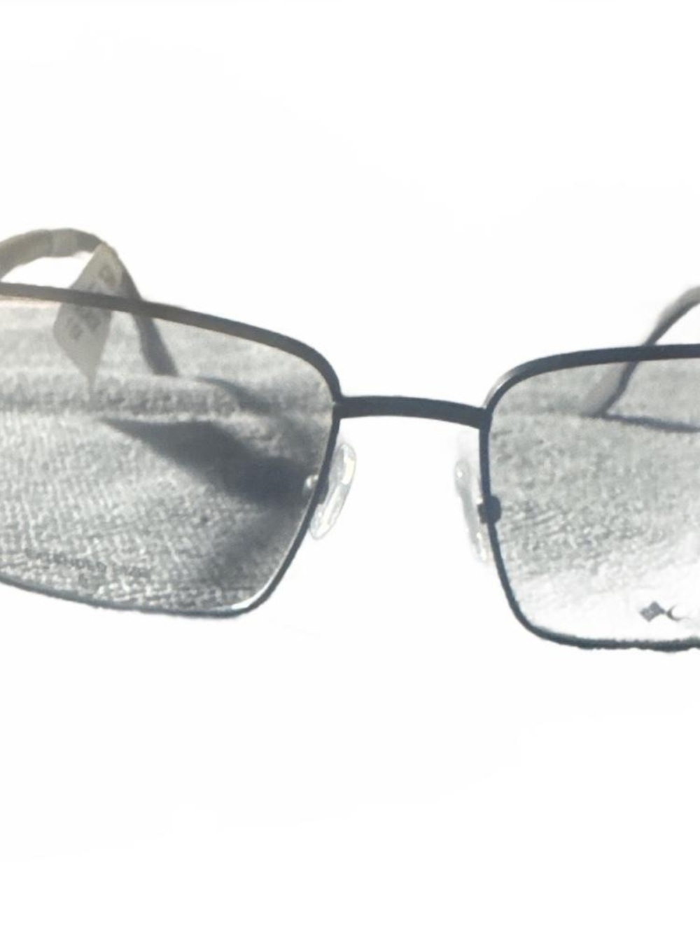 Nike Rectangular Full Rim Eyeglasses C3051 002 XL Frame 59-17-150 Black